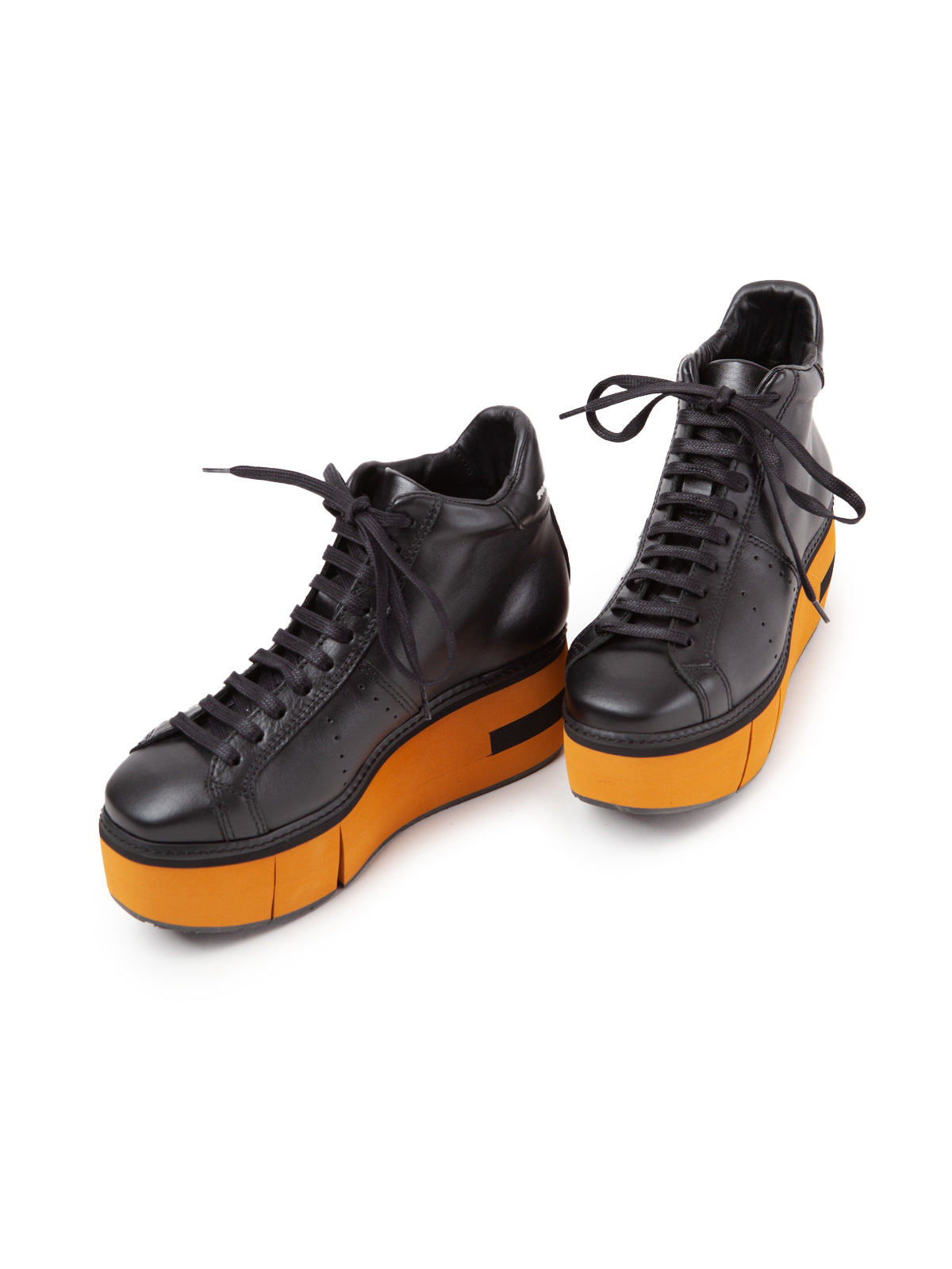 Hallie Napasoft Black Sole Orange/Black