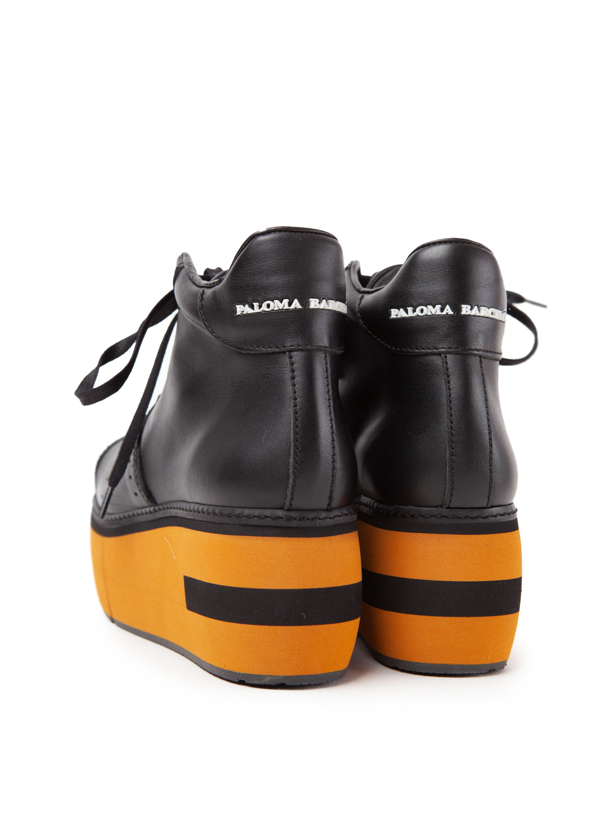 Hallie Napasoft Black Sole Orange/Black