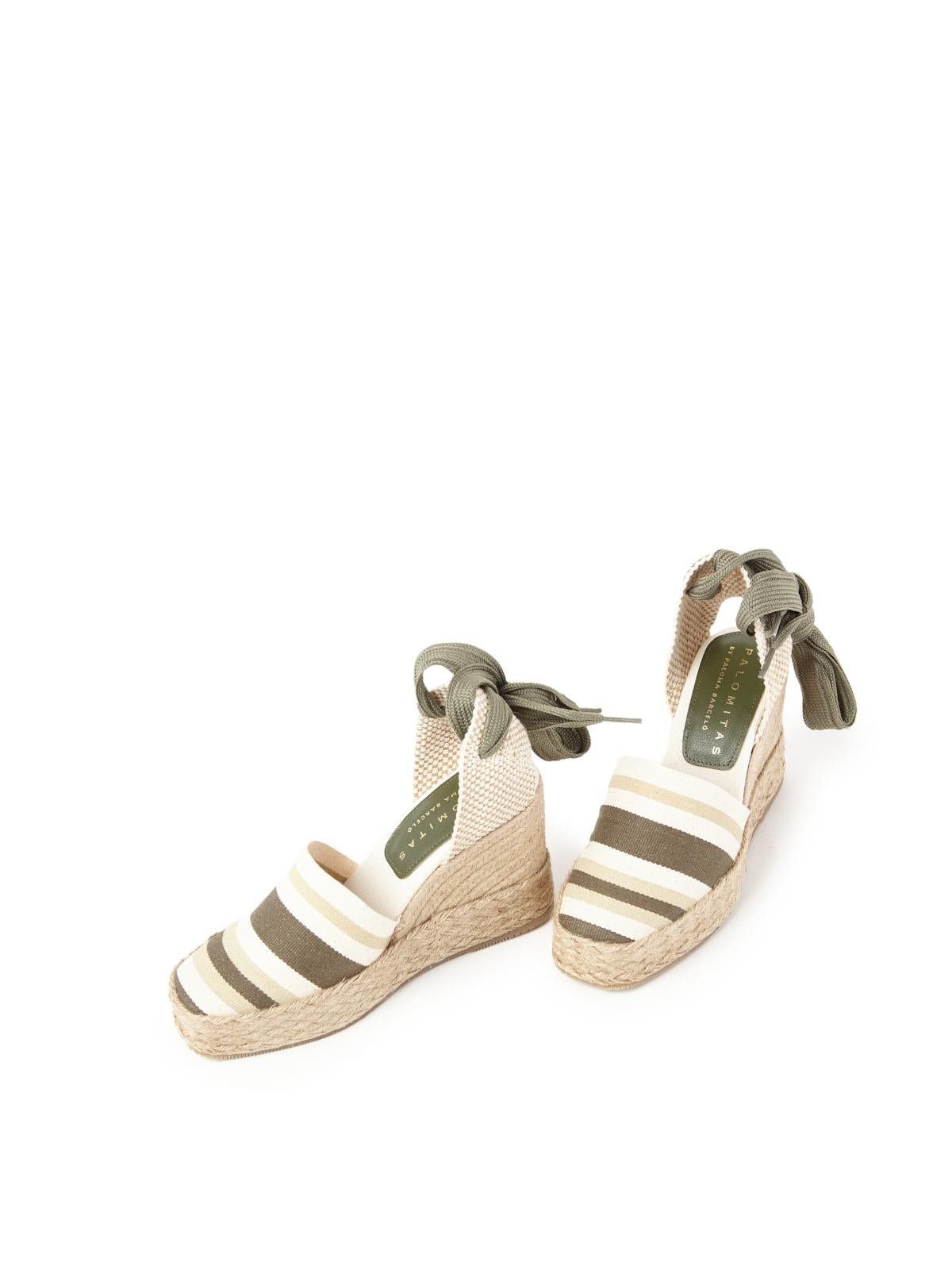 FURORE CANVAS STRIPES  KHAKI