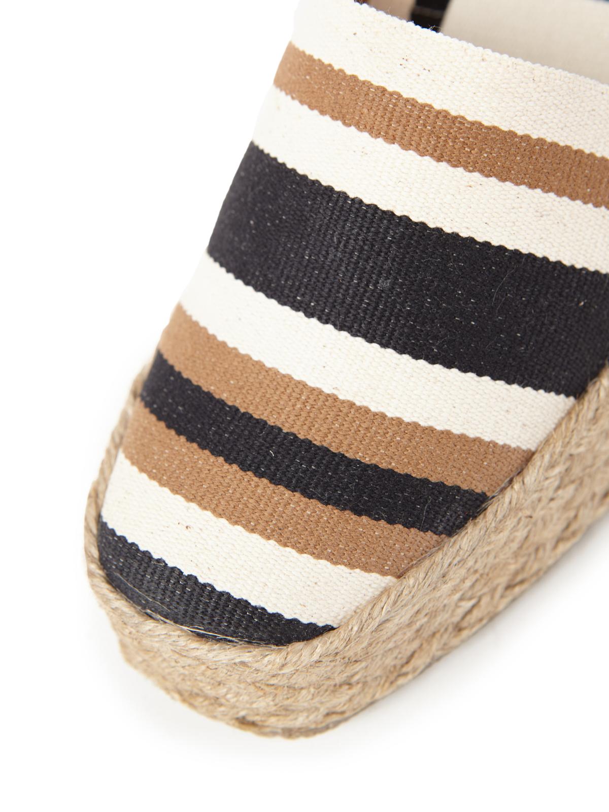 MINORI CANVAS STRIPES  BLACK