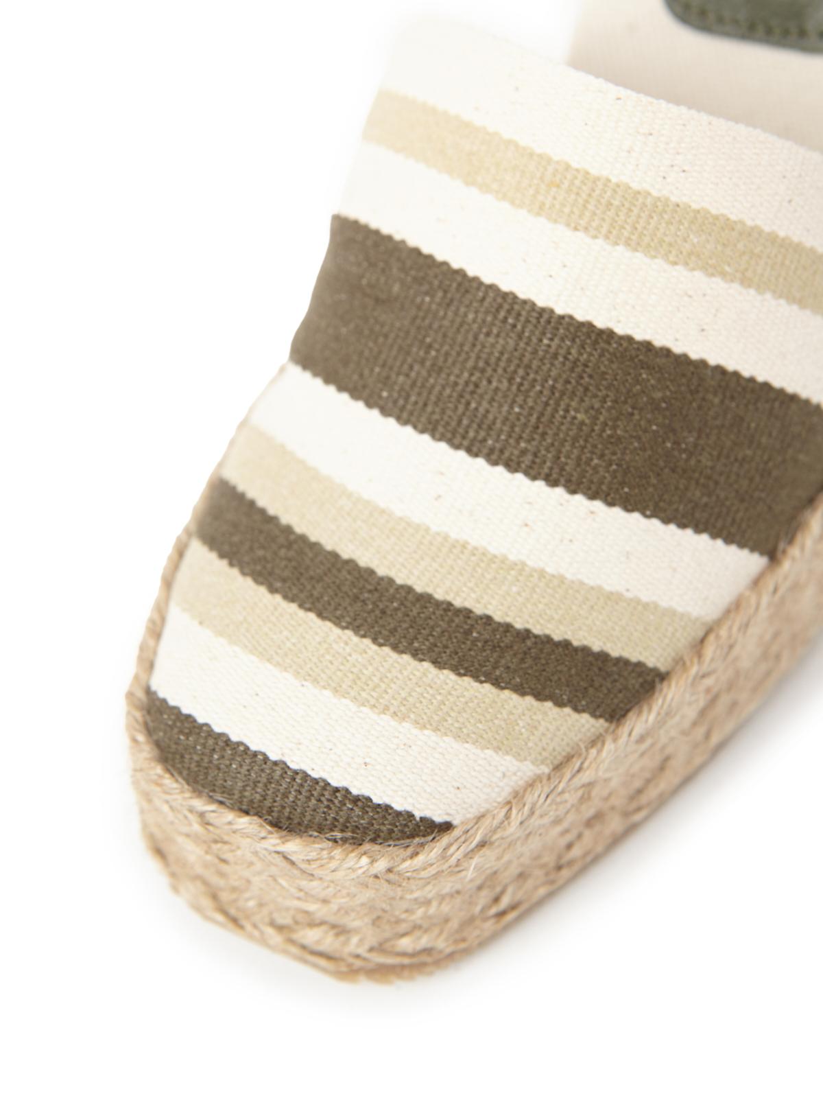 FURORE CANVAS STRIPES  KHAKI