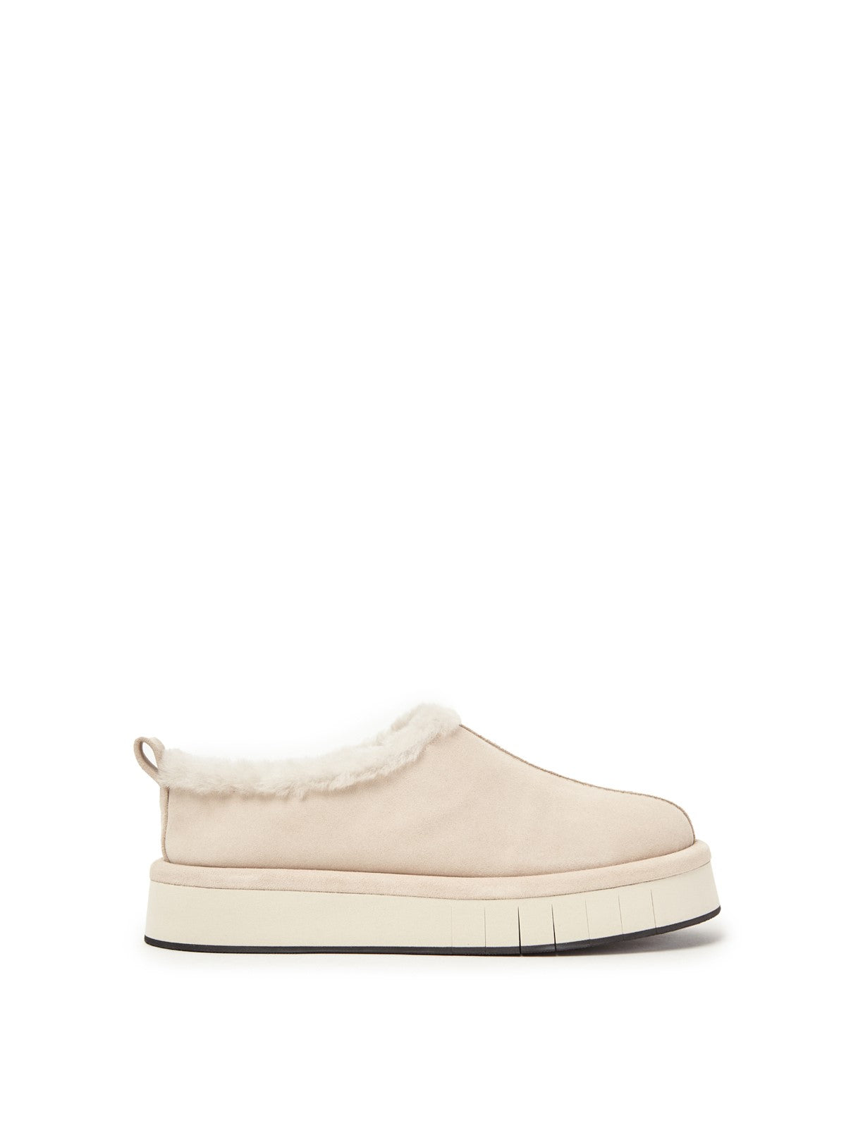 COSIMA SUEDE/MOUTON IVORY/WHITE