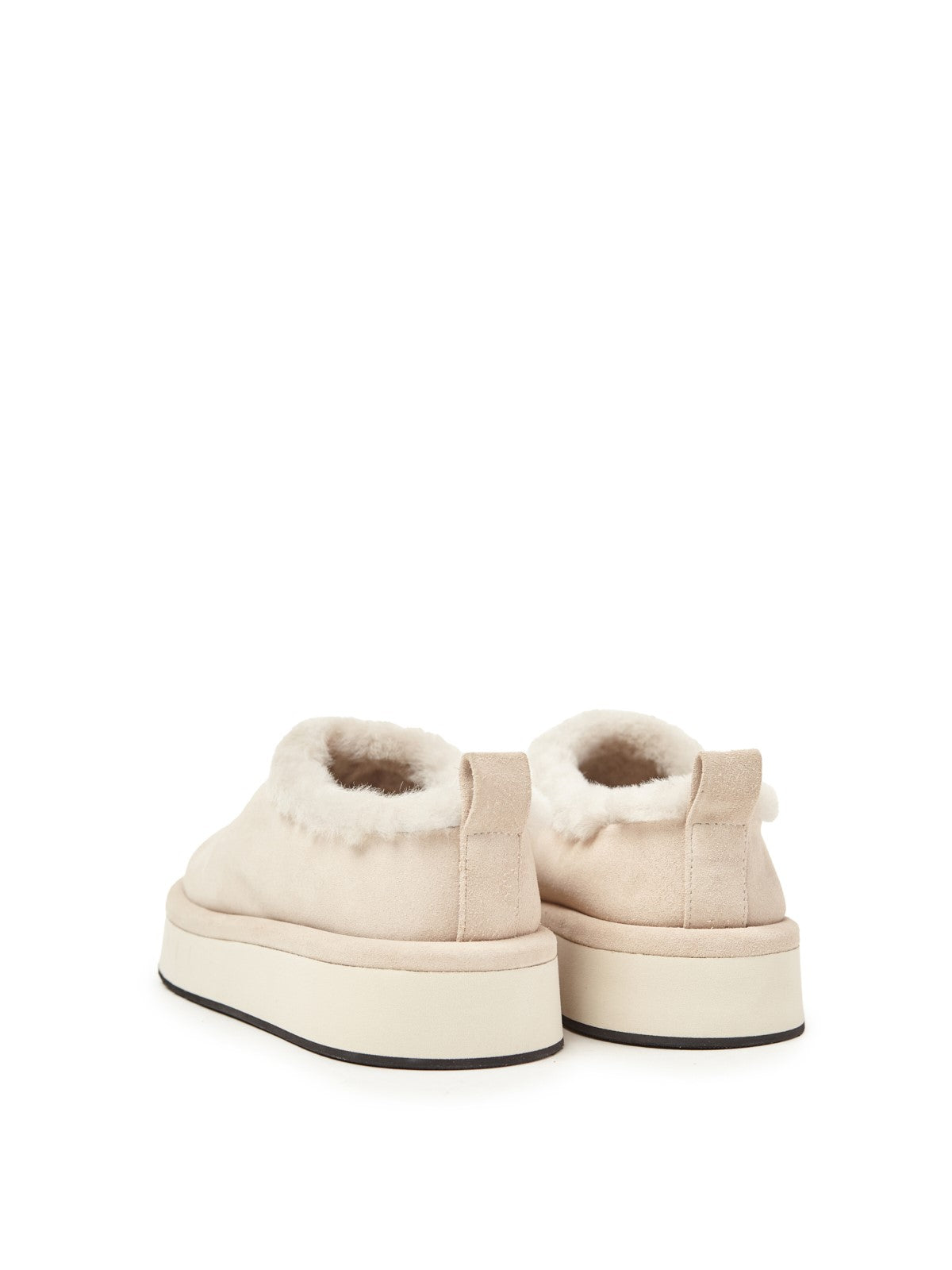 COSIMA SUEDE/MOUTON IVORY/WHITE