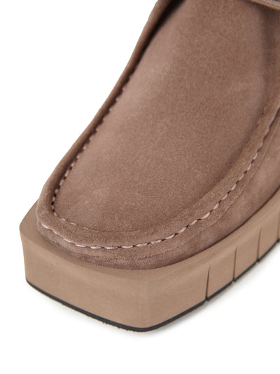 LOURDET SUEDE TAUPE