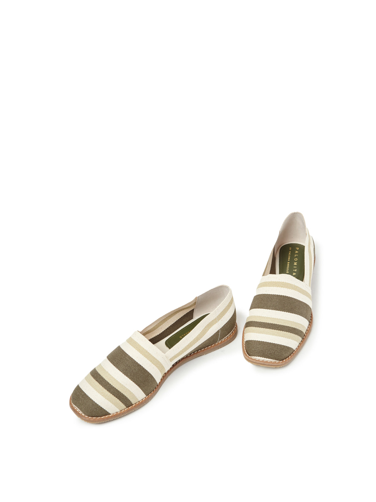 MARE CANVAS STRIPES  KHAKI