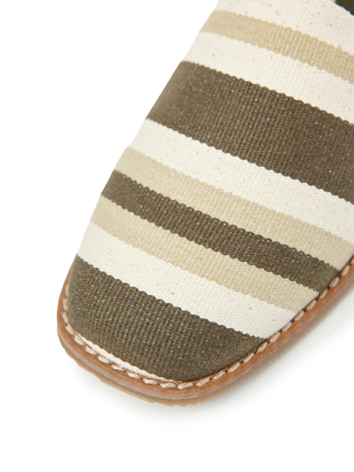 MARE CANVAS STRIPES  KHAKI