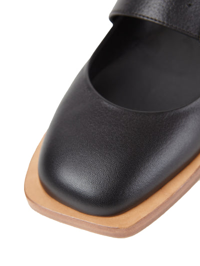 PAROA | NAPPA GRAIN BLACK