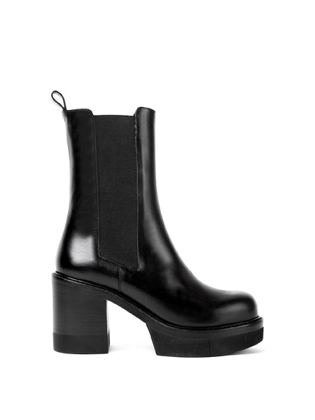 Paloma Barceló Jack leather boots - Black