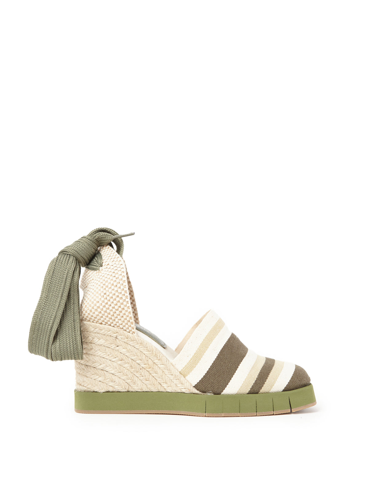 RISSU CANVAS STRIPES KHAKI