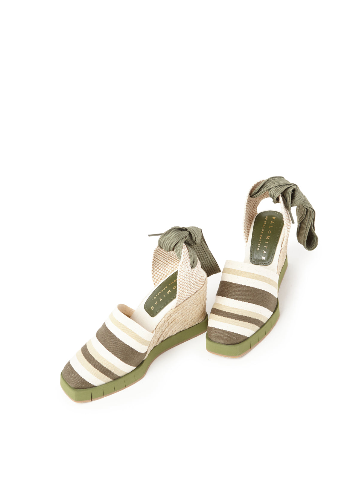 RISSU CANVAS STRIPES KHAKI